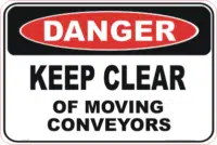 Danger Keep Clear Sign    D10100