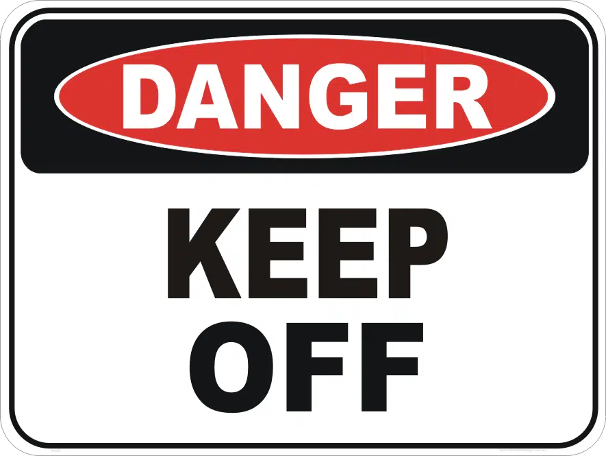 Keep off    D10103