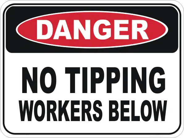 No Tipping      D10141