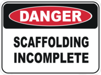 scaffolding signs
