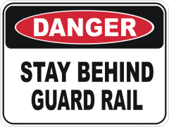 Exclusion Zone D10191 - National Safety Signs