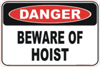 Beware of hoist