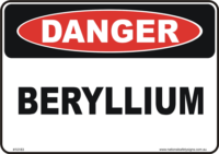 Beryllium sign
