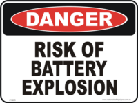 Risk of Battery Explosion