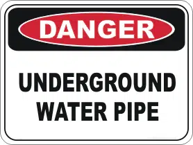 Underground Water Pipe
