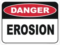 Erosion sign D1066
