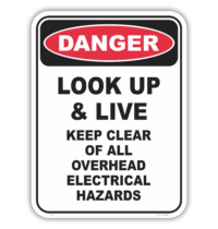 Look Up & Live Sign D10122