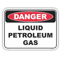 Liquid Petroleum Gas LPG Sign D10125