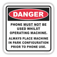 Mobile Phone Use Sign D10127