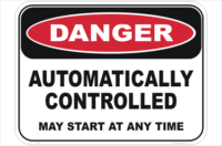 Automatically Controlled sign