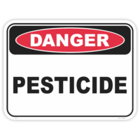 Danger pesticide safety sign - AS1319 compliant, National Safety Signs Australia