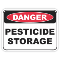 Danger pesticide storage safety sign - AS1319 compliant, National Safety Signs Australia