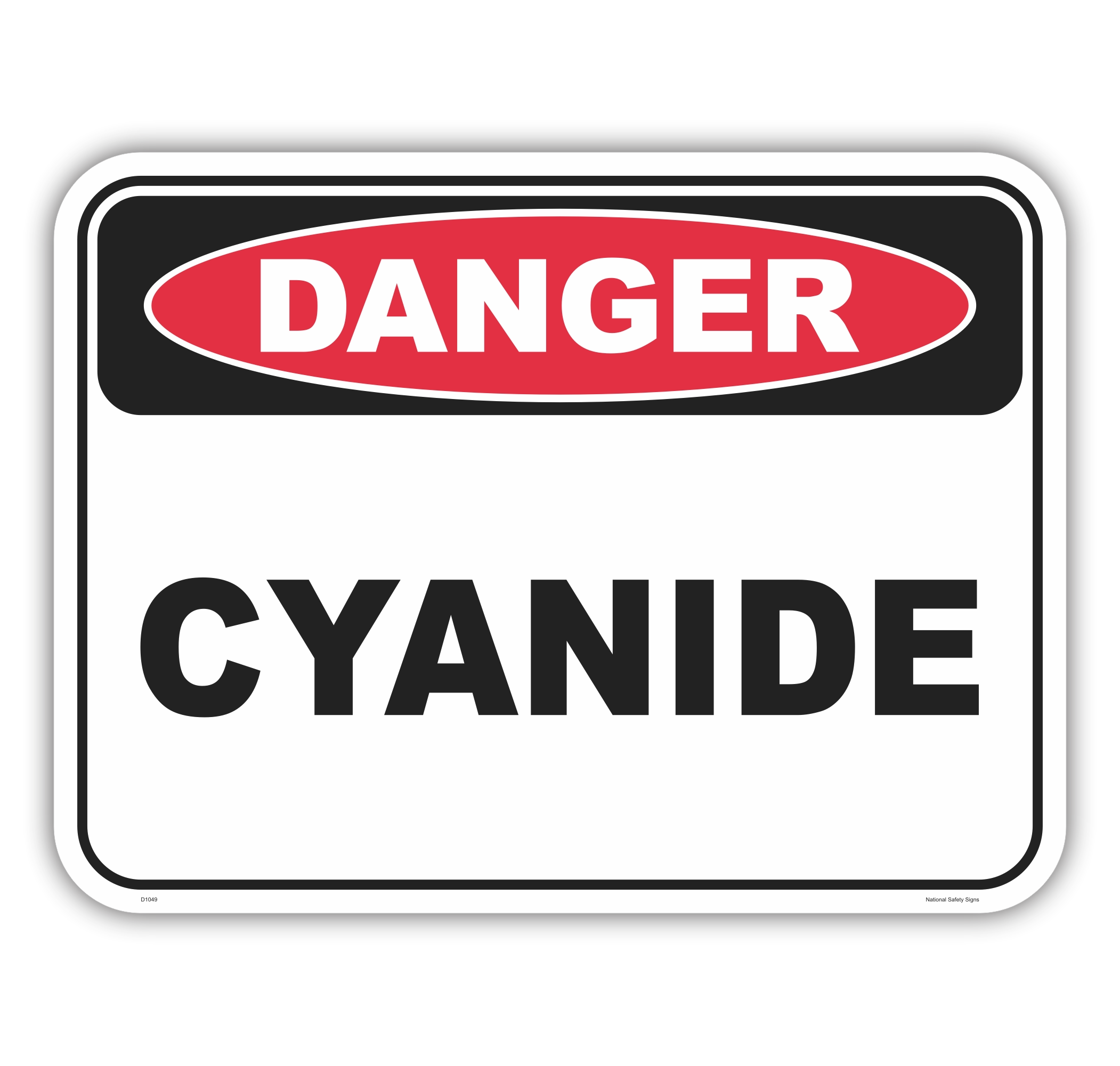 Cyanide sign D1049