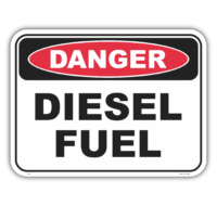 Diesel fuel sign  D1053