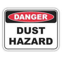 Dust Hazard  sign D1061