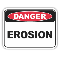 Erosion sign   D1066