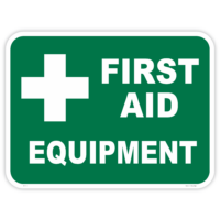 First aid equipment safety sign - AS1319 compliant, National Safety Signs Australia