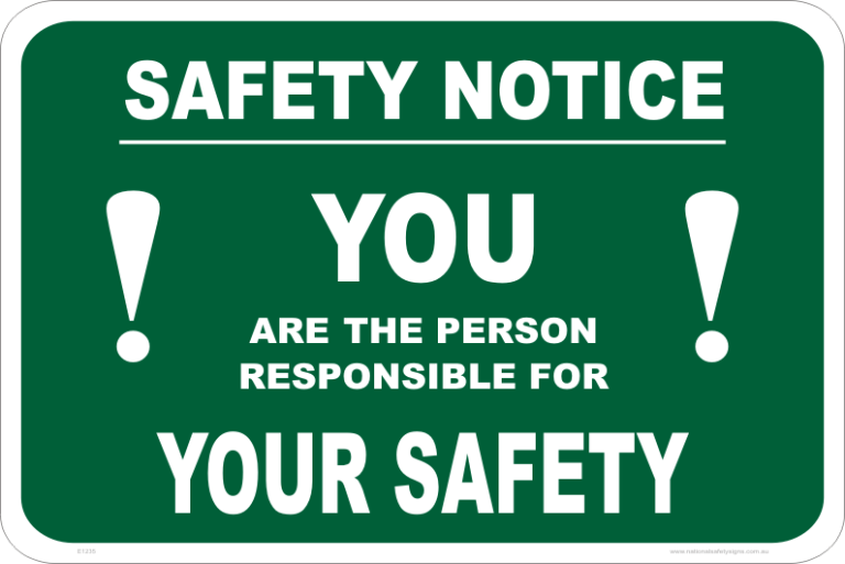 Safety Notice Template