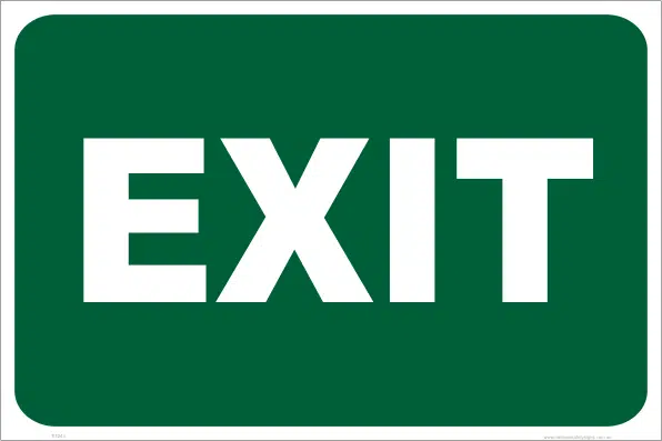 emergency exit