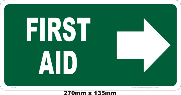First Aid arrow     E1248 - Image 2