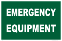 emergency equipment