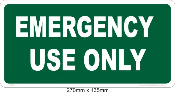 Emergency Use Only     E1251 - Image 2