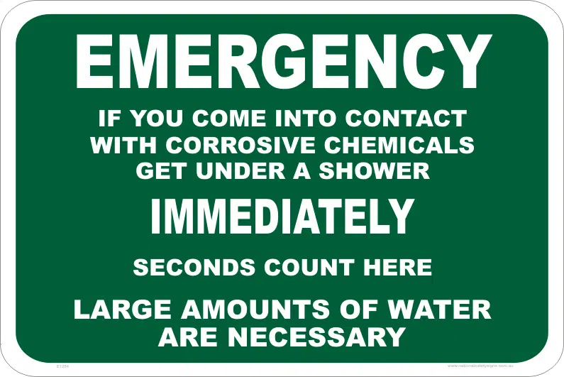 chemical shower