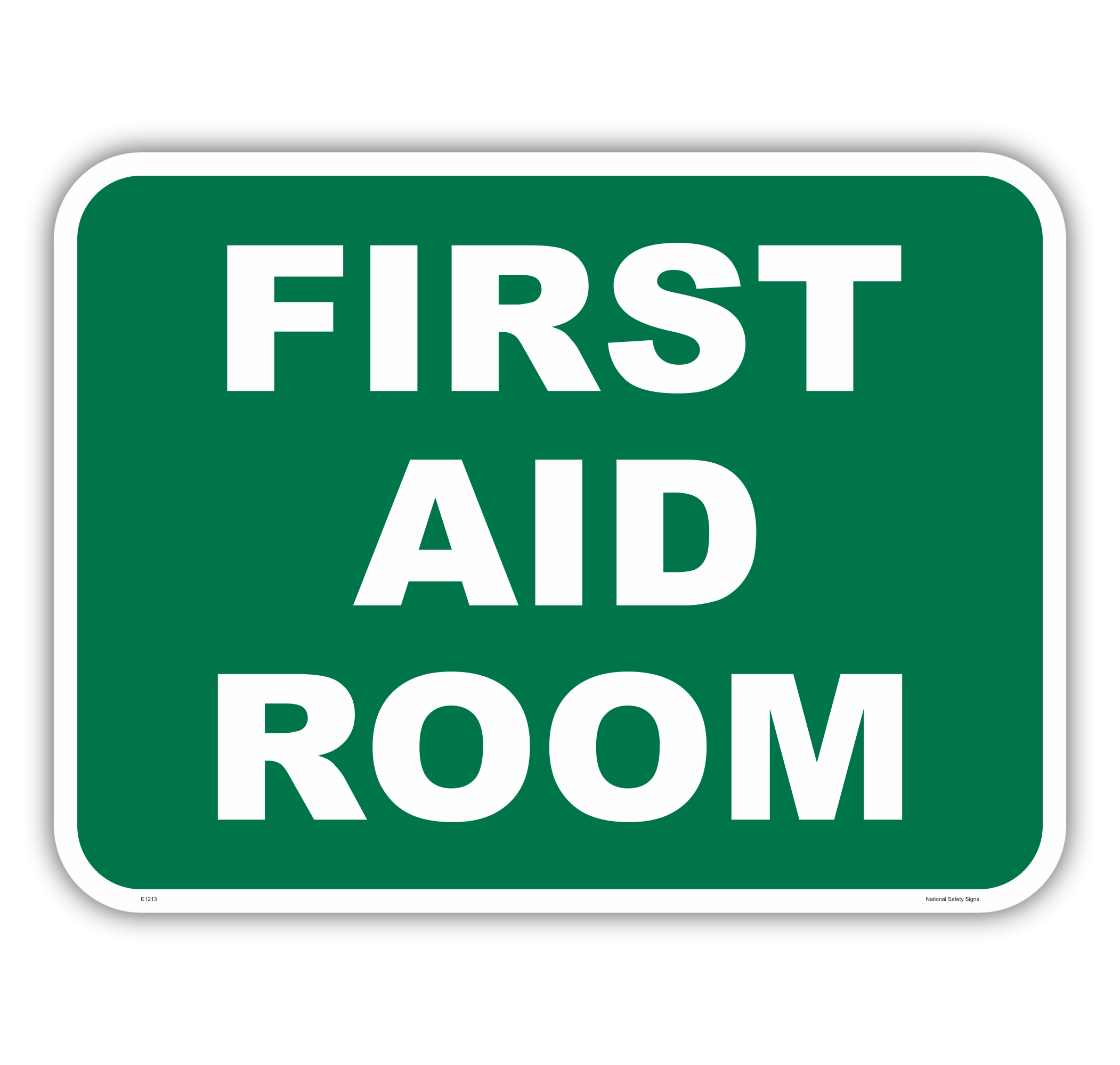 First Aid Room sign E1213