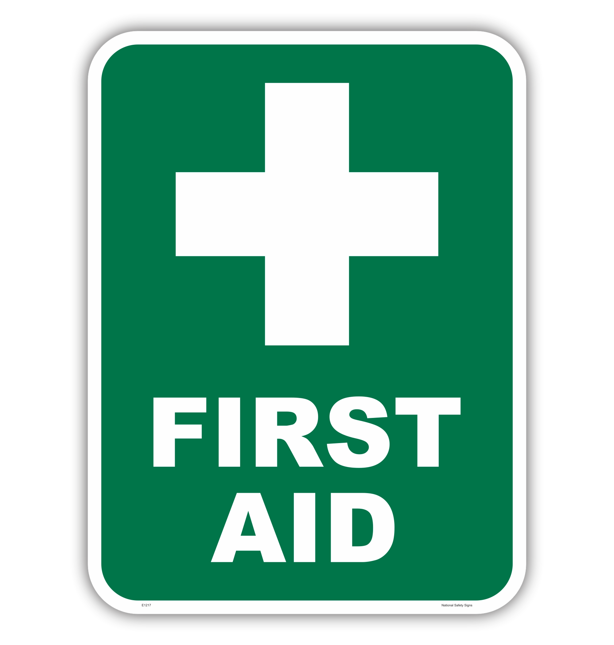 First Aid sign E1217