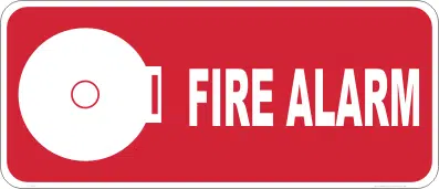 Fire Alarm sign
