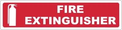 Fire Extinguisher sign
