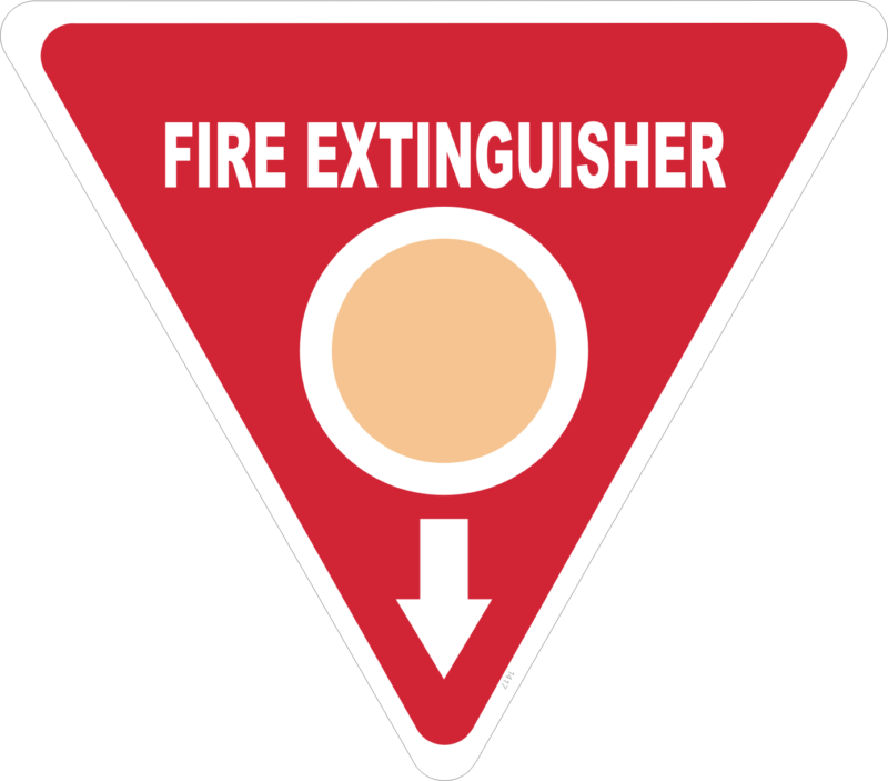 Fire Extinguisher Marker