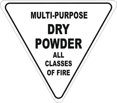 Fire Extinguisher Marker          F1426