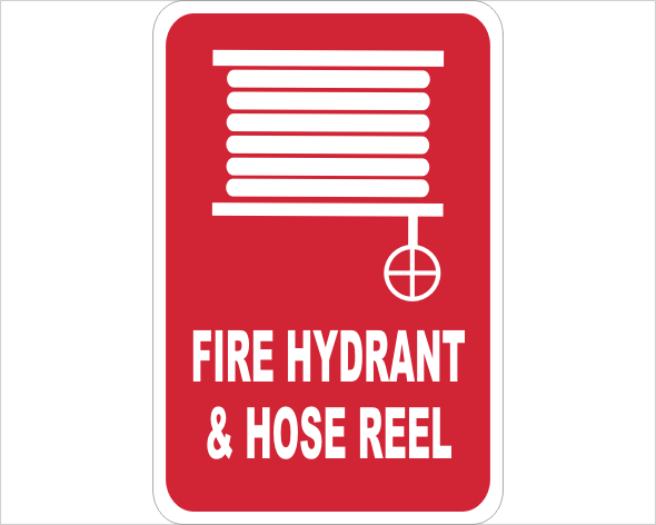 Fire Hydrant sign