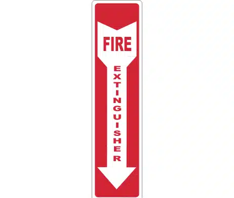 Fire Extinguisher sign F1408