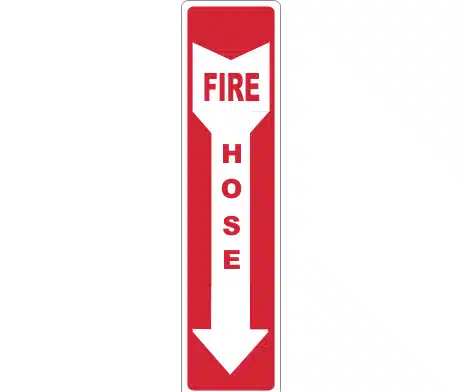 Fire Hose sign F1428