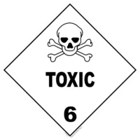 Class 6 Toxic Label H1525