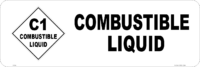 Combustible Liquid sign    H1544