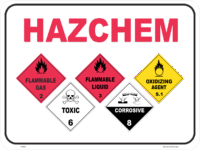 HazChem Sign     H1558