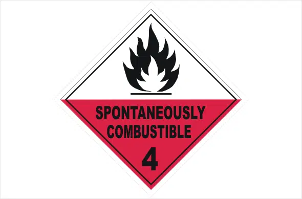 Spontaneously Combustible