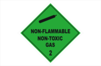 non-flammable non-toxic gases