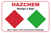 HazChem Design a multi sign