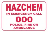 HazChem Dial 000