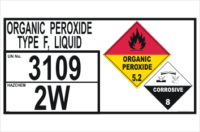 Organic Peroxide sign