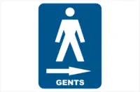 gents right arrow