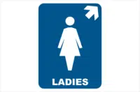 ladies right arrow up