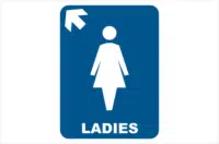 ladies left arrow up