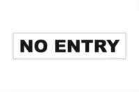 No Entry