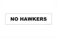 No Hawkers