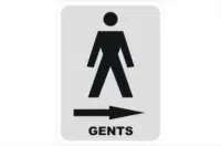 gents right arrow